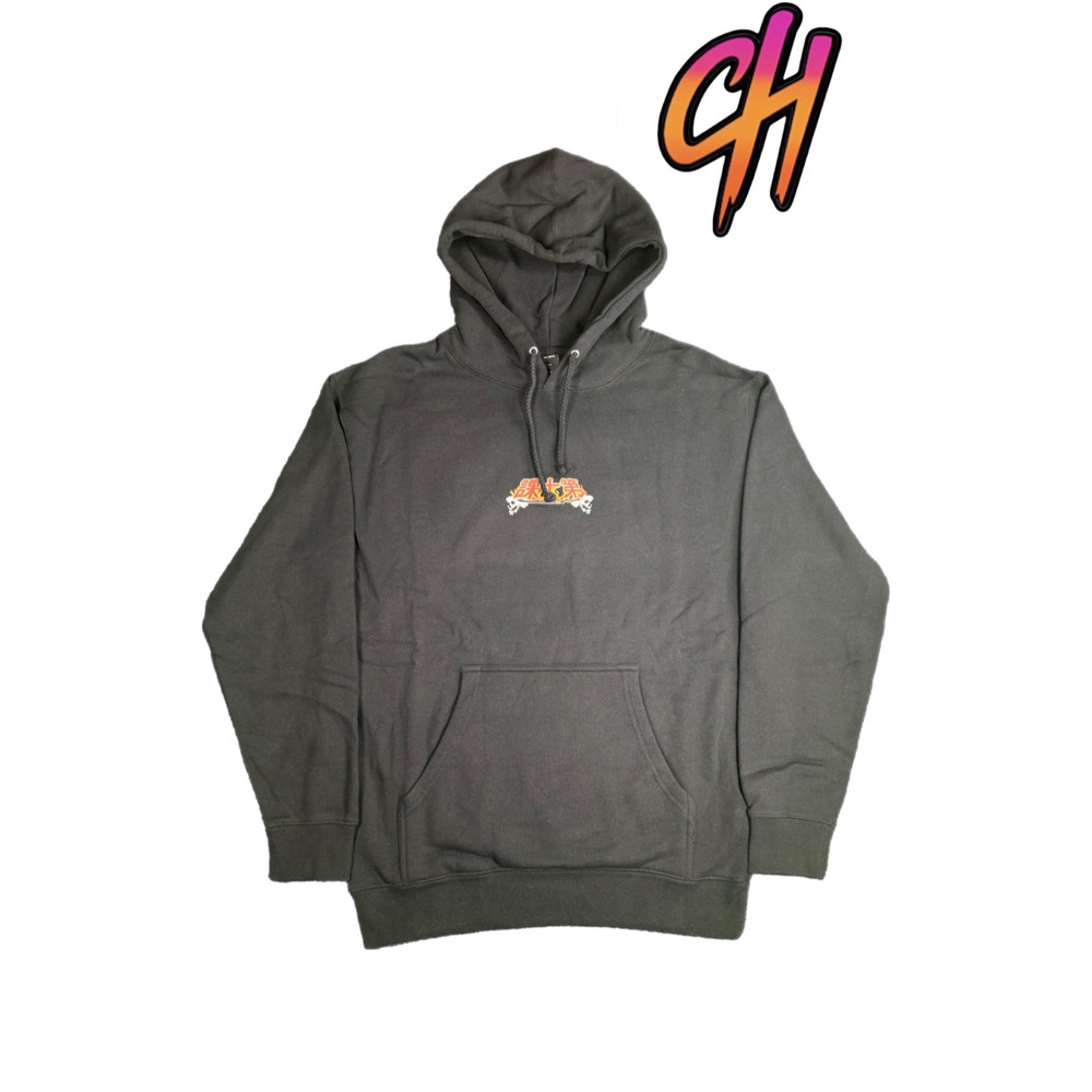 10 Deep "Shogun's Revenge" Black Pullover Graphic Hoodie Size Medium